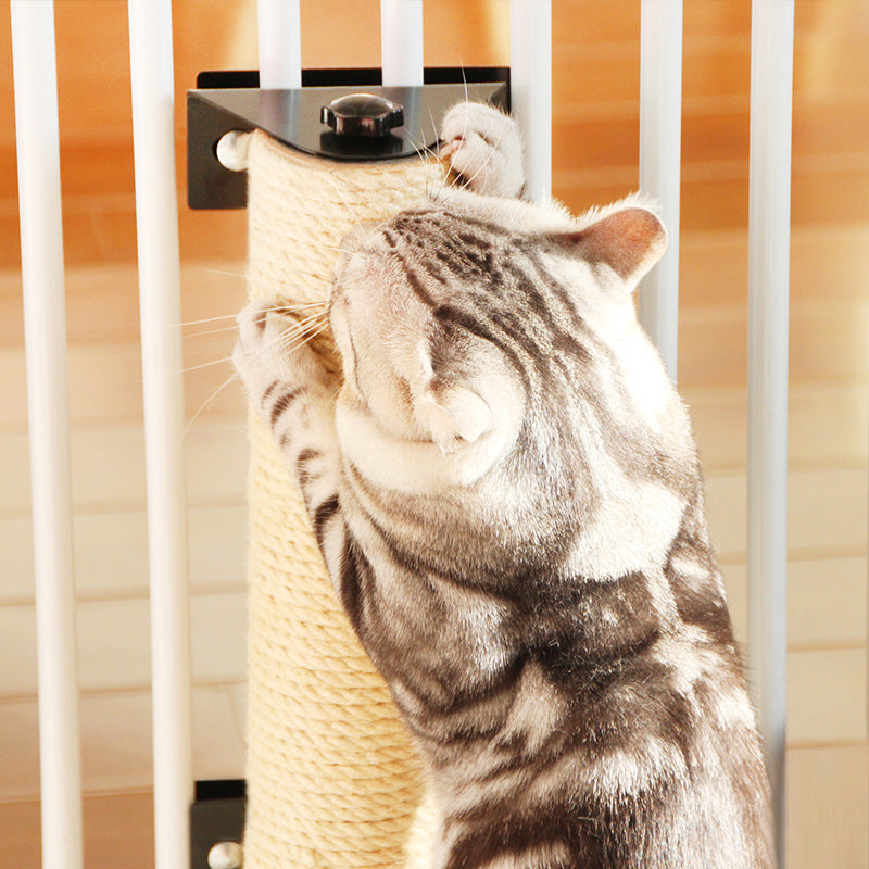 Manufacturers direct sale of small wild leopard sisal cat scratching post cat cage special cat climbing frame cat scratching board cat toy cat tree cat frame
