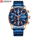 Curren/Karian 8351 Men's Watch Waterproof Quartz Watch Six-pin Watch Business Men's Watch Calendar Watch