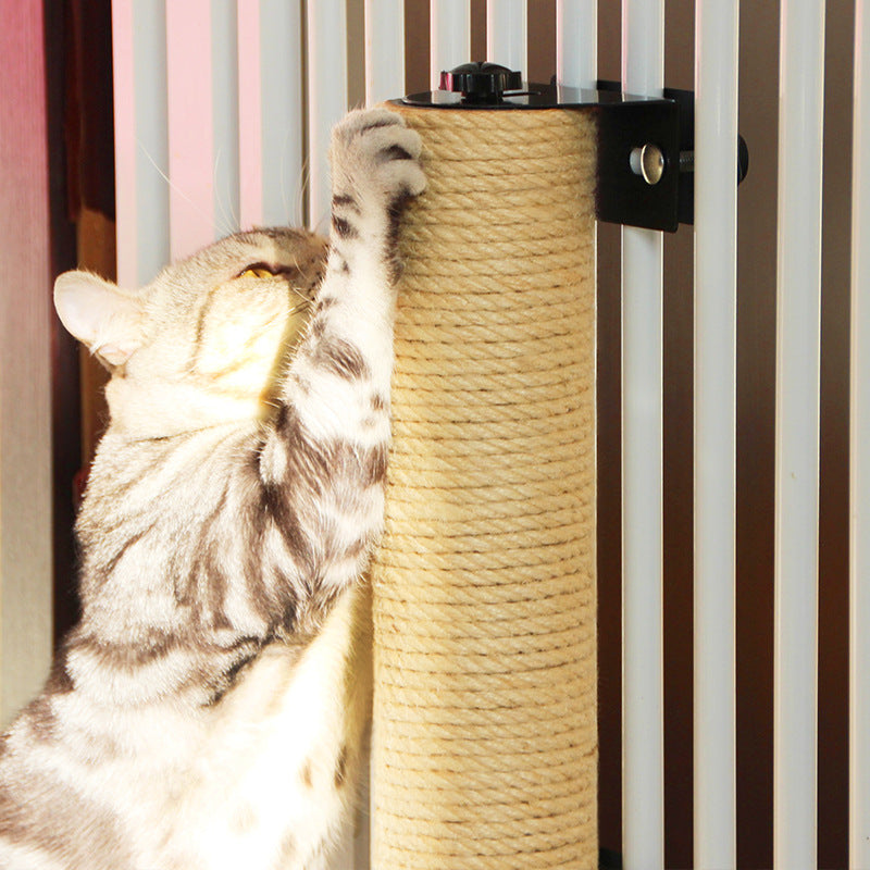 Manufacturers direct sale of small wild leopard sisal cat scratching post cat cage special cat climbing frame cat scratching board cat toy cat tree cat frame