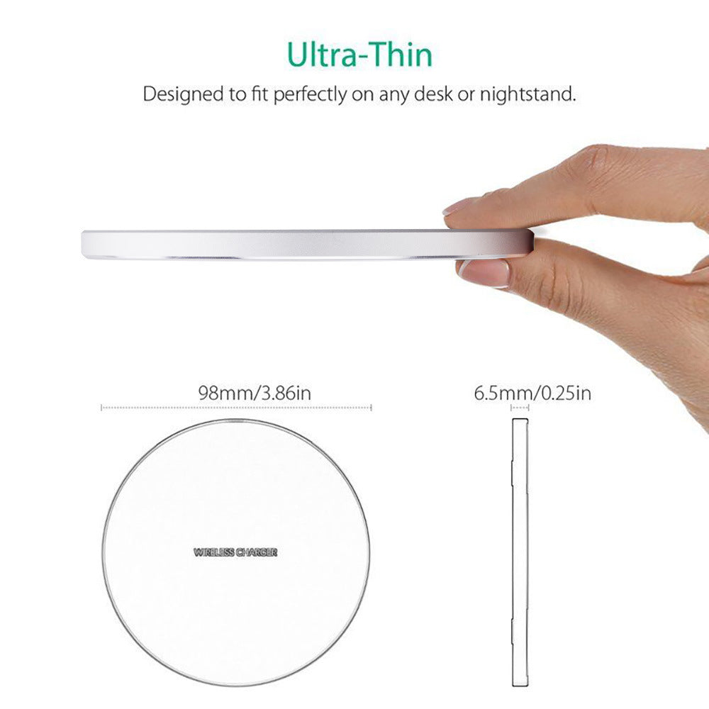 15W wireless charger Amazon desktop 15W wireless charger is suitable for Apple, Huawei, Samsung, Xiaomi fast charge