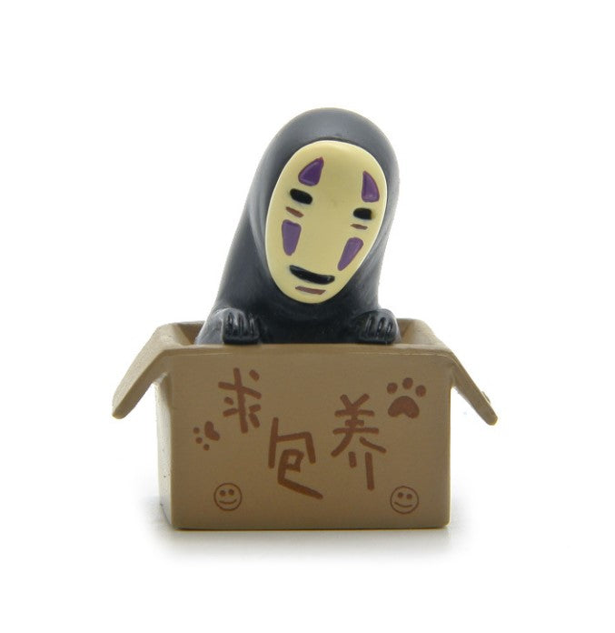 Spirited Away No Face Kaonashi In Box Figure