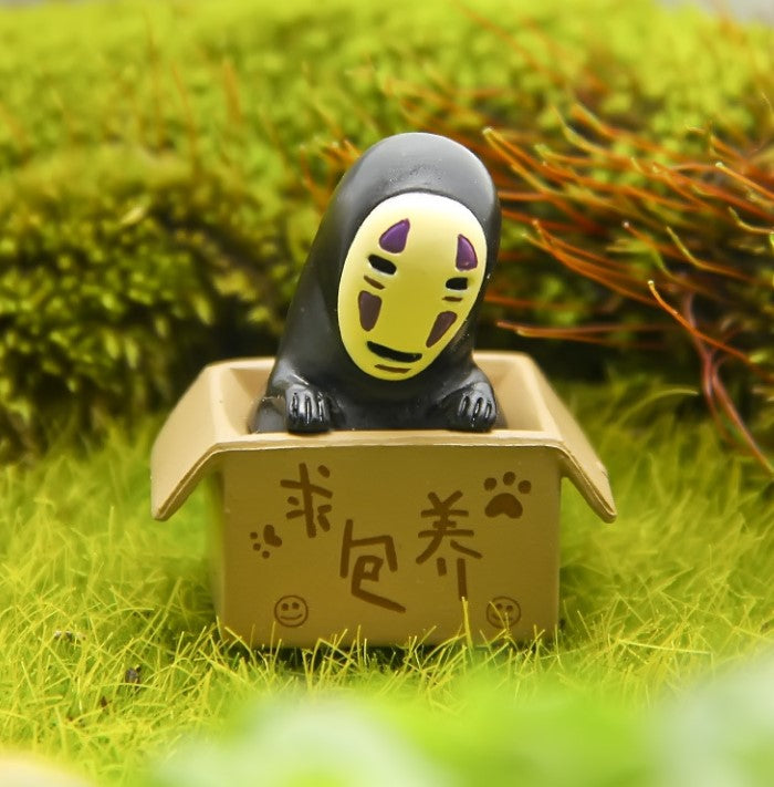 Spirited Away No Face Kaonashi In Box Figure