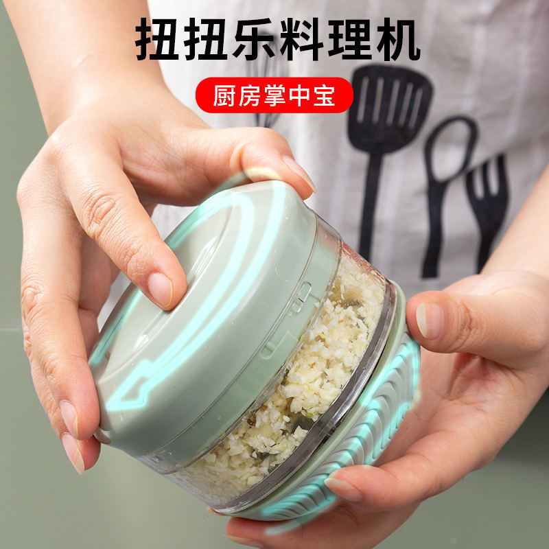 Garlic mashed artifact twisting music mashed garlic mashed garlic mini manual mash machine minced garlic minced garlic pressure cut vegetables home small