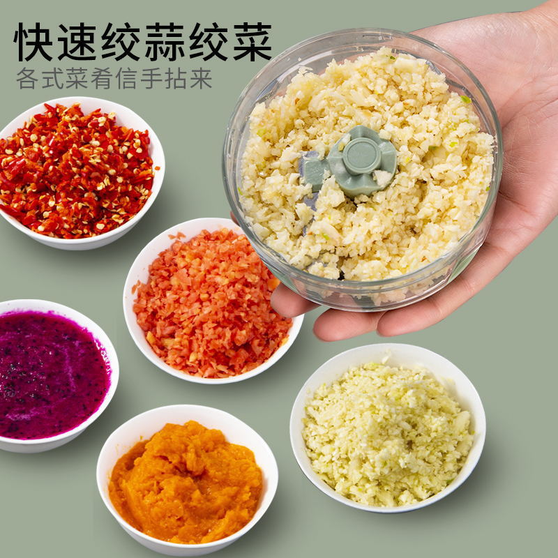Garlic mashed artifact twisting music mashed garlic mashed garlic mini manual mash machine minced garlic minced garlic pressure cut vegetables home small