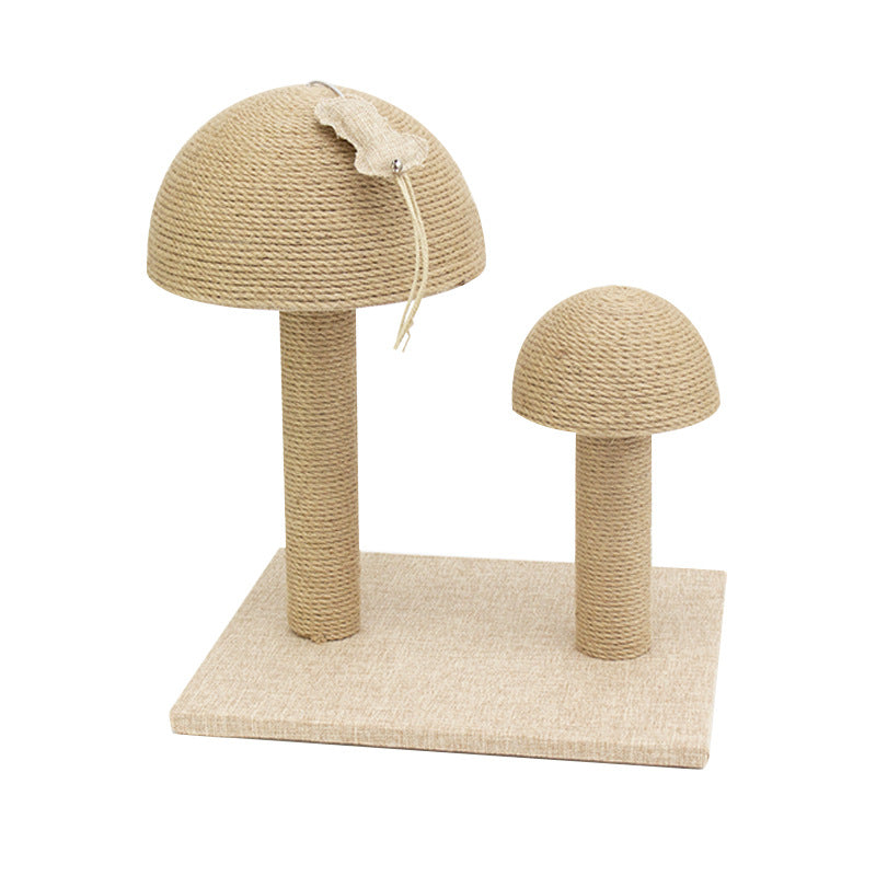 Cat climbing frame, cat bed, cat tree, fun cat hole, mushroom cat scratching post, cat scratching board, cat supplies original wholesale