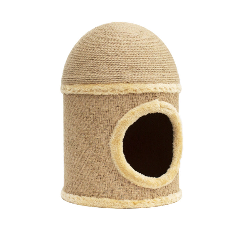 Cat climbing frame, cat bed, cat tree, fun cat hole, mushroom cat scratching post, cat scratching board, cat supplies original wholesale