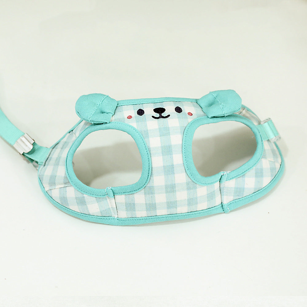 Vest-style dog leash, dog walking rope, dog chain, puppy small dog Teddy, Bichon, Pomeranian pet supplies
