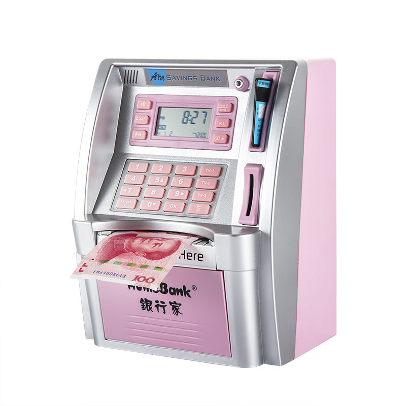 Cross-border Amazon explosive ATM large safe piggy bank children's password box wholesale large-capacity piggy bank