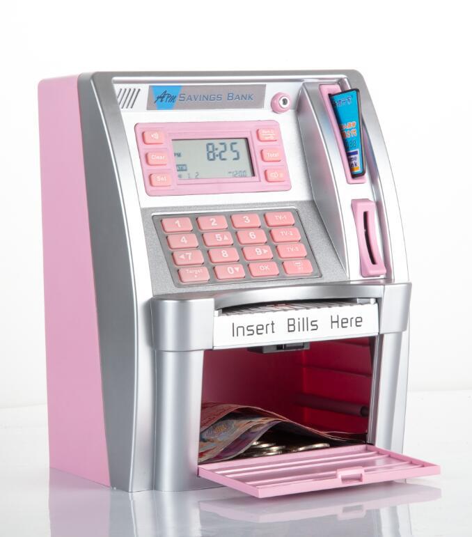 Cross-border Amazon explosive ATM large safe piggy bank children's password box wholesale large-capacity piggy bank