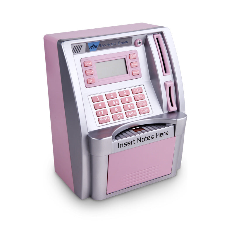 Cross-border Amazon explosive ATM large safe piggy bank children's password box wholesale large-capacity piggy bank