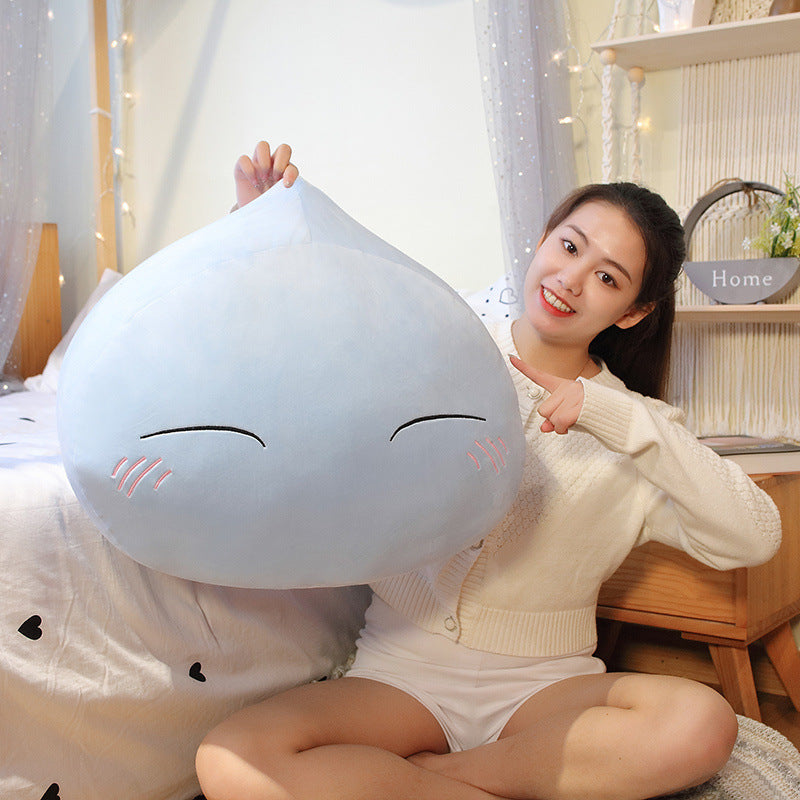 Rimuru merchandise: Slime body pillow, cute dumpling cushion, bedside round doll, anime nap pillow