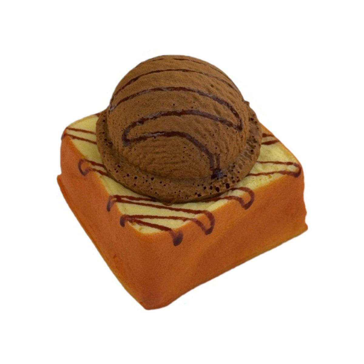19cm Giant Round Bread Squeezable Slow-Rebound Decompression Toy - Extra Large Realistic Bread Squishy
