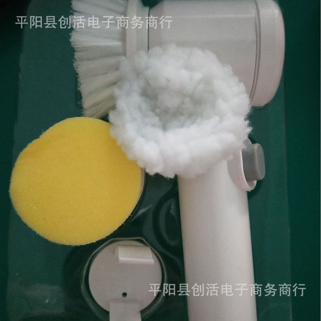 Dish brush magic brush electric cleaning brush electric bath brush bath brush 5 in 1 brush