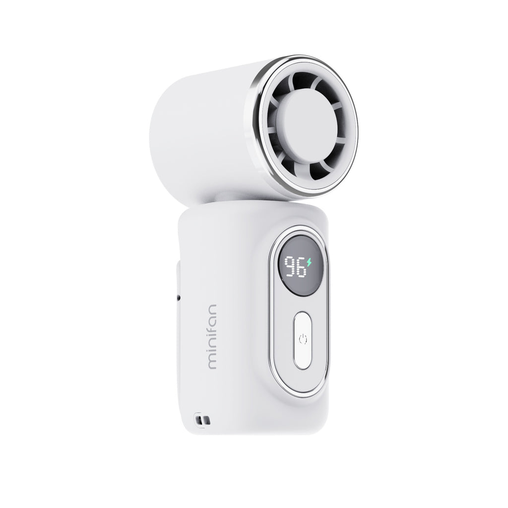 Handheld mini fan for cooling, high-speed turbine fan, portable cooling fan, waist clip mini fan