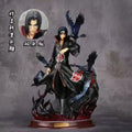 Naruto Double-Headed Crow Hall Itachi Akatsuki Organization GK Uchiha Itachi Statue Ornaments Anime Peripheral Figures