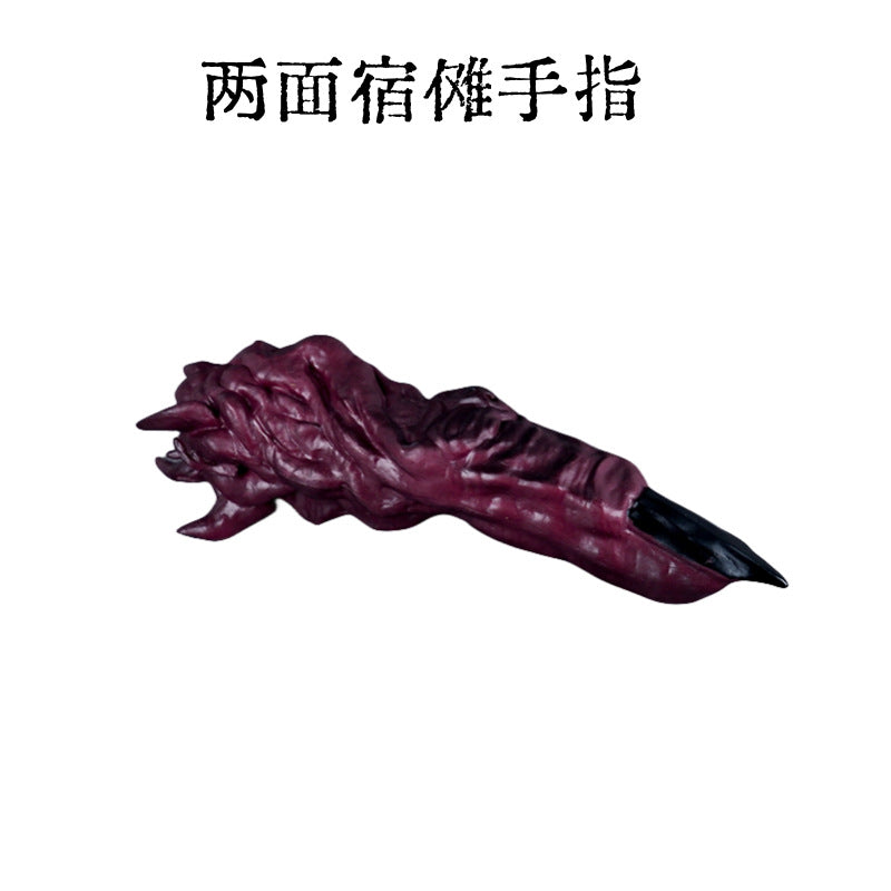 Jujutsu Kaisen Special Curse Finger Two-sided Sukuna Tiger Stick Figure Anime Model Ornaments Trendy Toy Props