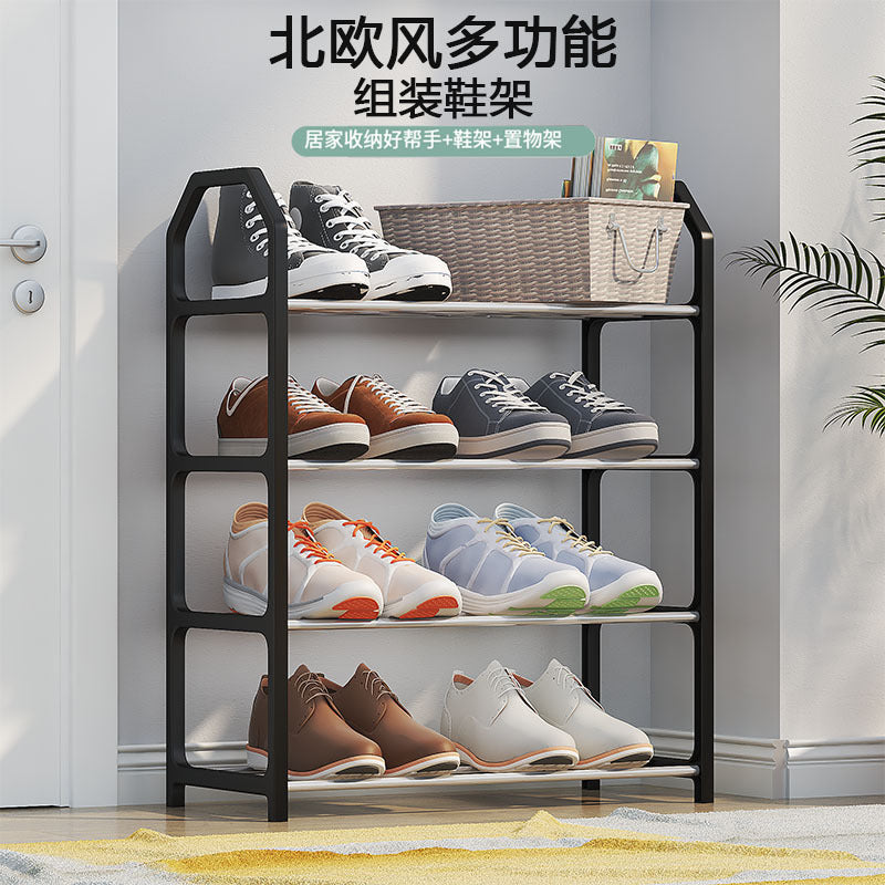 Simple shoe rack simple shoe cabinet home indoor multi-layer device rack dormitory storage economical shoe rack wholesale