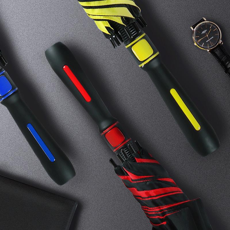 30-inch full-fiber vinyl waterproof golf umbrella long handle umbrella straight pole sunny umbrella gift advertising umbrella