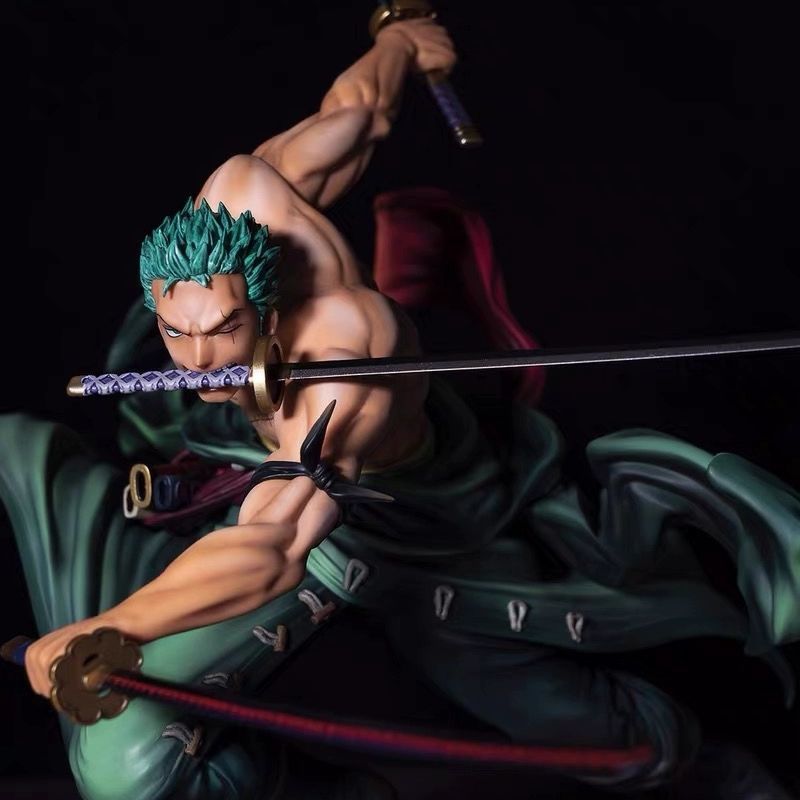 Anime One Piece Figure 3000 World Sauron Full set of super large special effects animation figure model