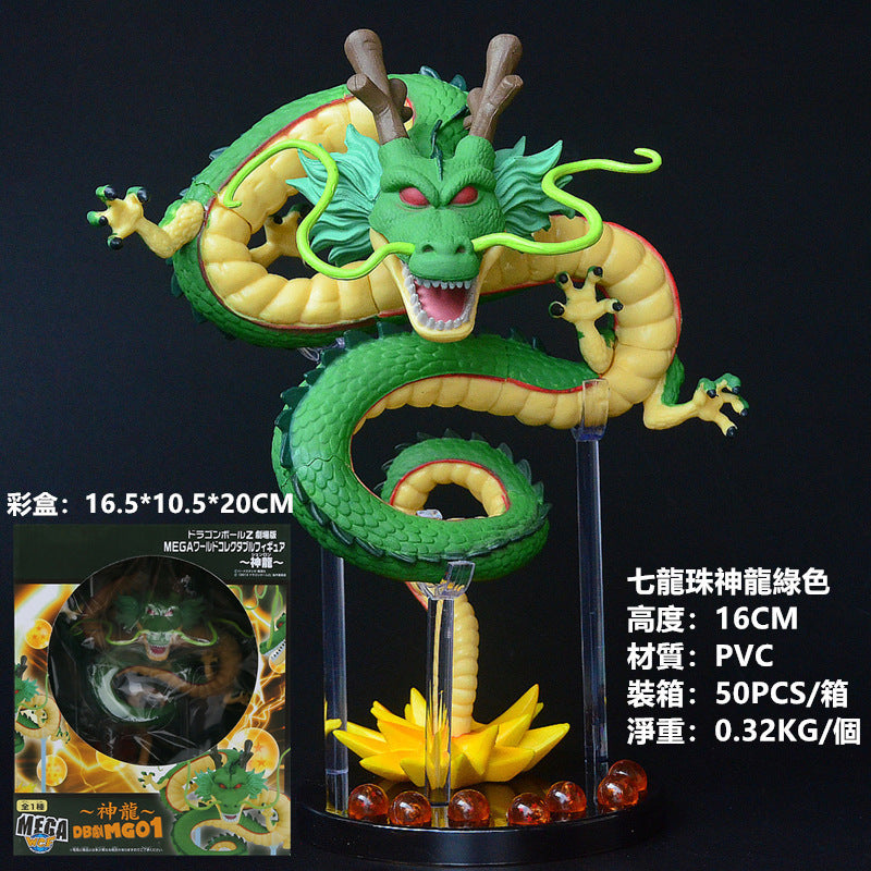 Dragon Ball Shenlong Set Dragon Ball Fake Mountain Background Base Shenlong Hand-made Ornament Model Scene Set