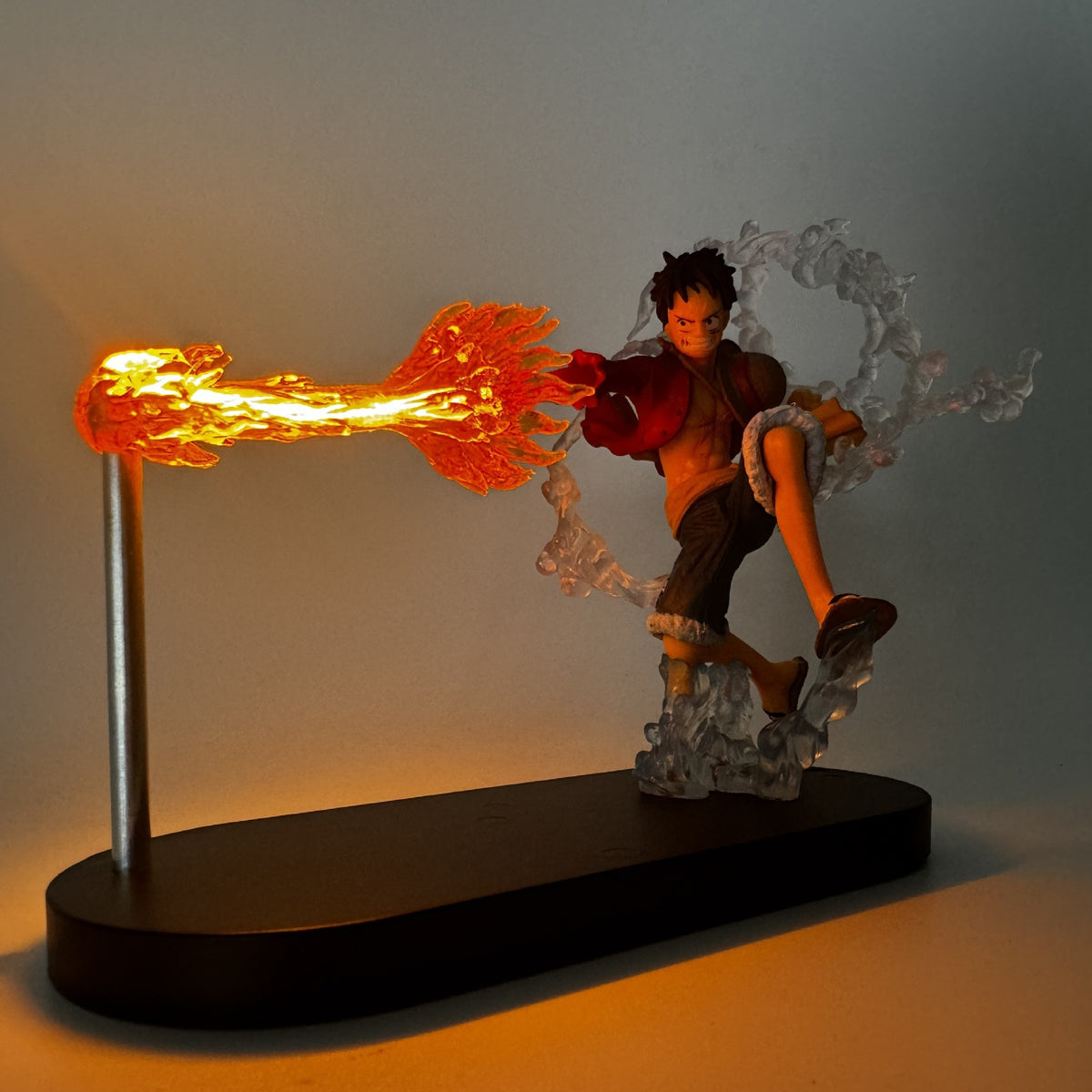 Dragon Ball Z Goku Kamehameha Light-Up Figure with Shockwave Levitation Night Light Box Set Gift
