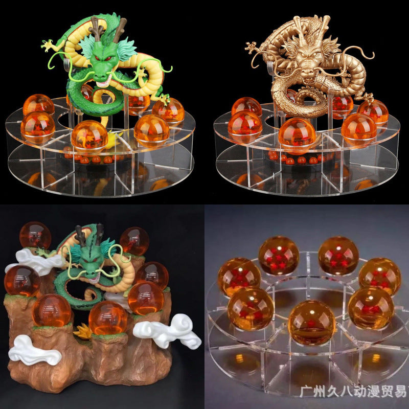 Dragon Ball Shenlong Set Dragon Ball Fake Mountain Background Base Shenlong Hand-made Ornament Model Scene Set