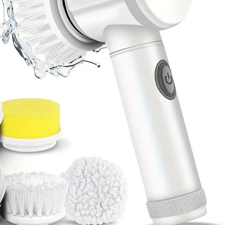 Dish brush magic brush electric cleaning brush electric bath brush bath brush 5 in 1 brush