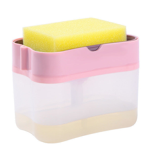 Soap dispenser for kitchen sink, dish soap, detergent, household pot brush, dishwasher, dishwashing brush
