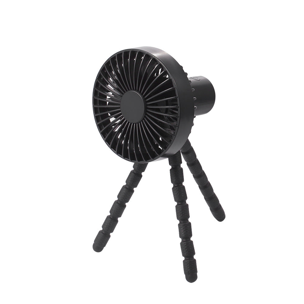 CYKE Camping Fan USB Small Fan Outdoor Fan Tripod Desktop Fan Dormitory Mini Tent Ceiling Fan