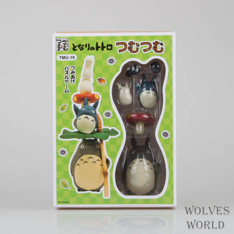 Toys Hayao Miyazaki Totoro Doll, Layers of Totoro, Black Cat Jenga Doll, Boxed Figure