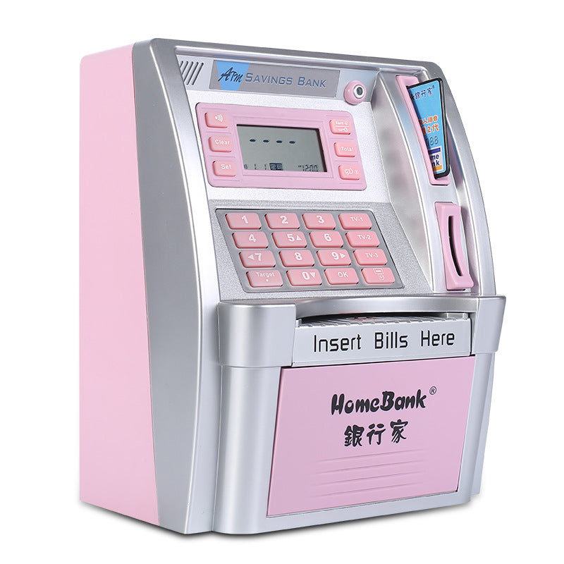 Cross-border Amazon explosive ATM large safe piggy bank children's password box wholesale large-capacity piggy bank