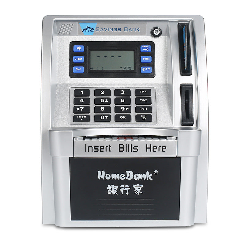 Cross-border Amazon explosive ATM large safe piggy bank children's password box wholesale large-capacity piggy bank