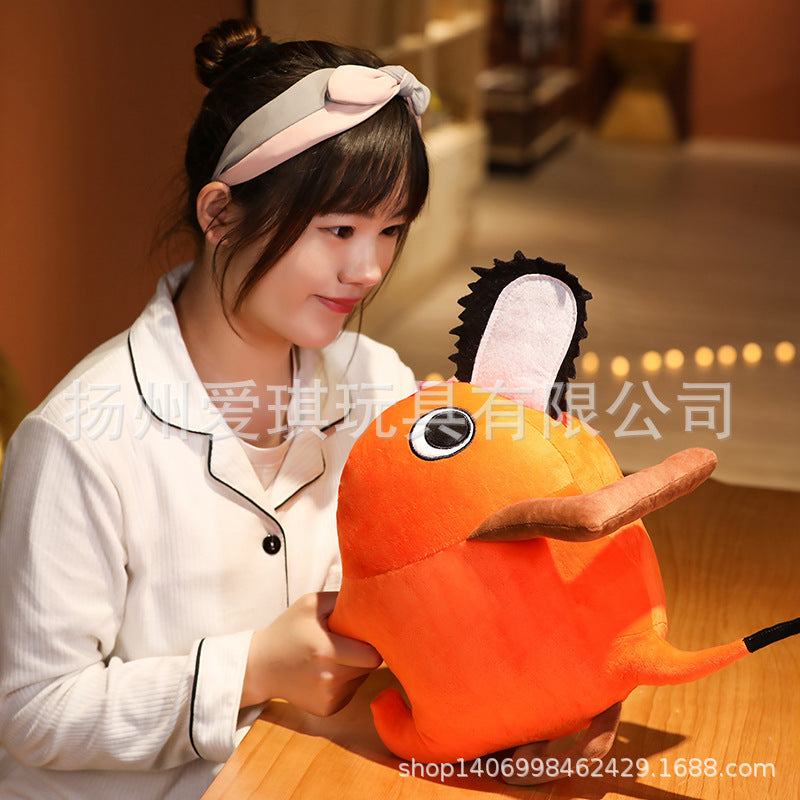 Chainsaw people around plush toy doll doll doll chainsaw man anime cartoon pillow gift pendant on behalf of